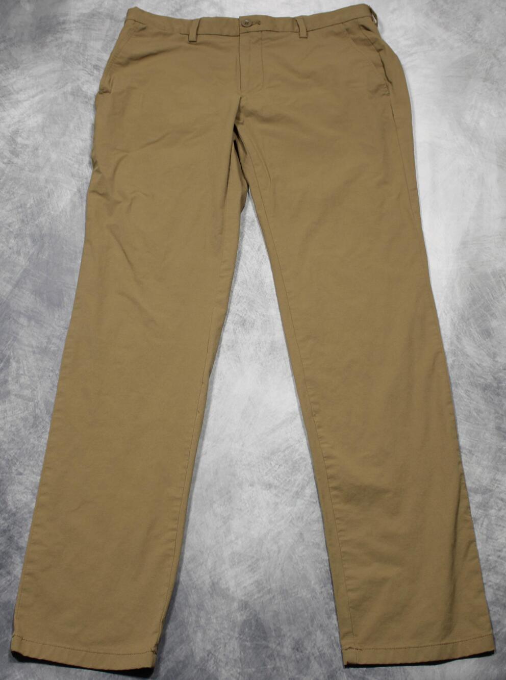 Vineyard Vines Pants Mens 34x34 Beige Performance Chino Stretch Golf